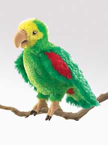 Amazon Parrot Puppet Amazon Parrot Puppet