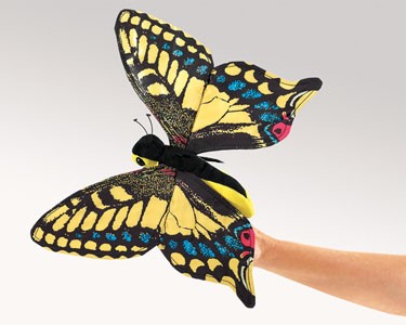 Swallowtail Butterfly Puppet Swallowtail Butterfly Puppet