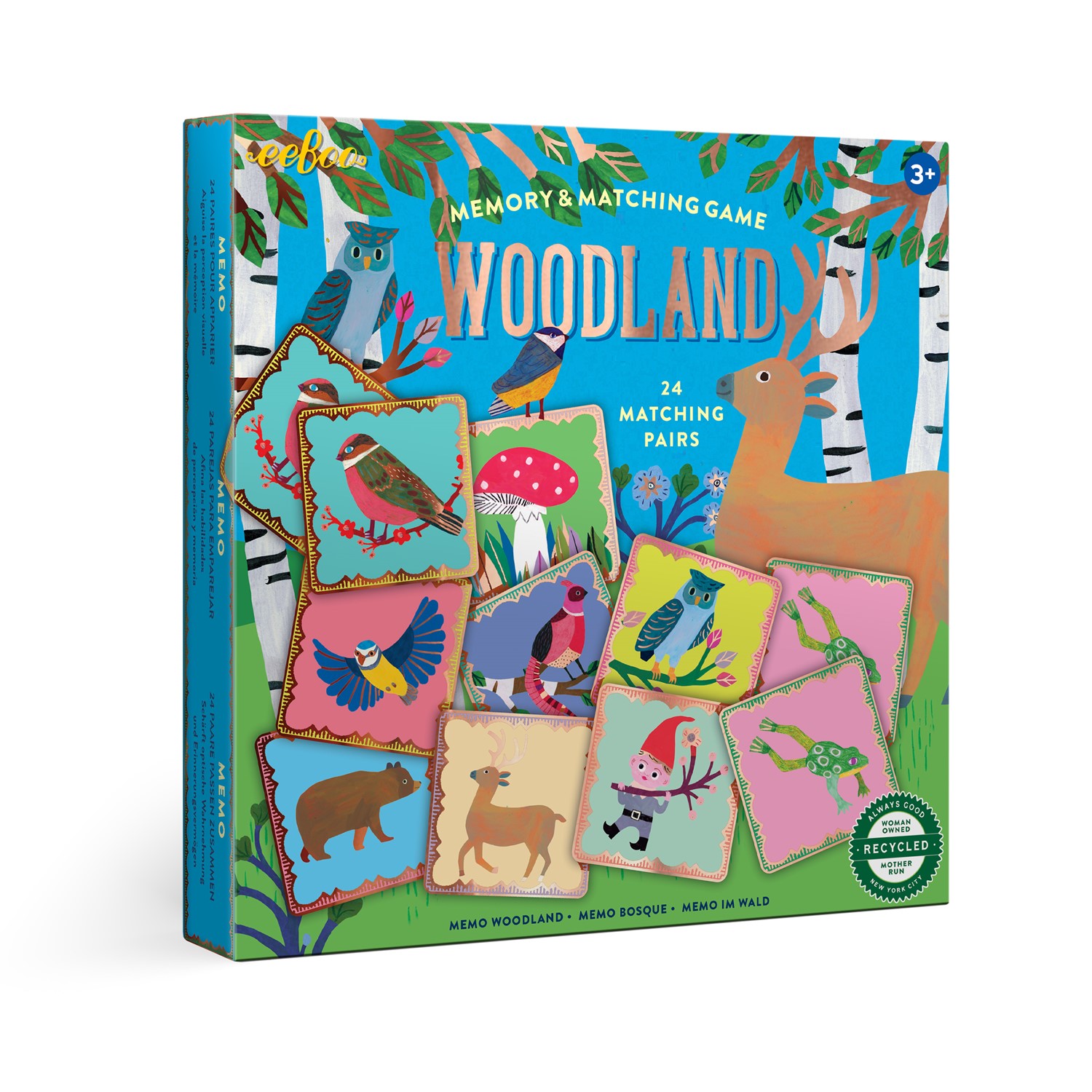 Woodland Memory & Matching Game woodmemmatchgame