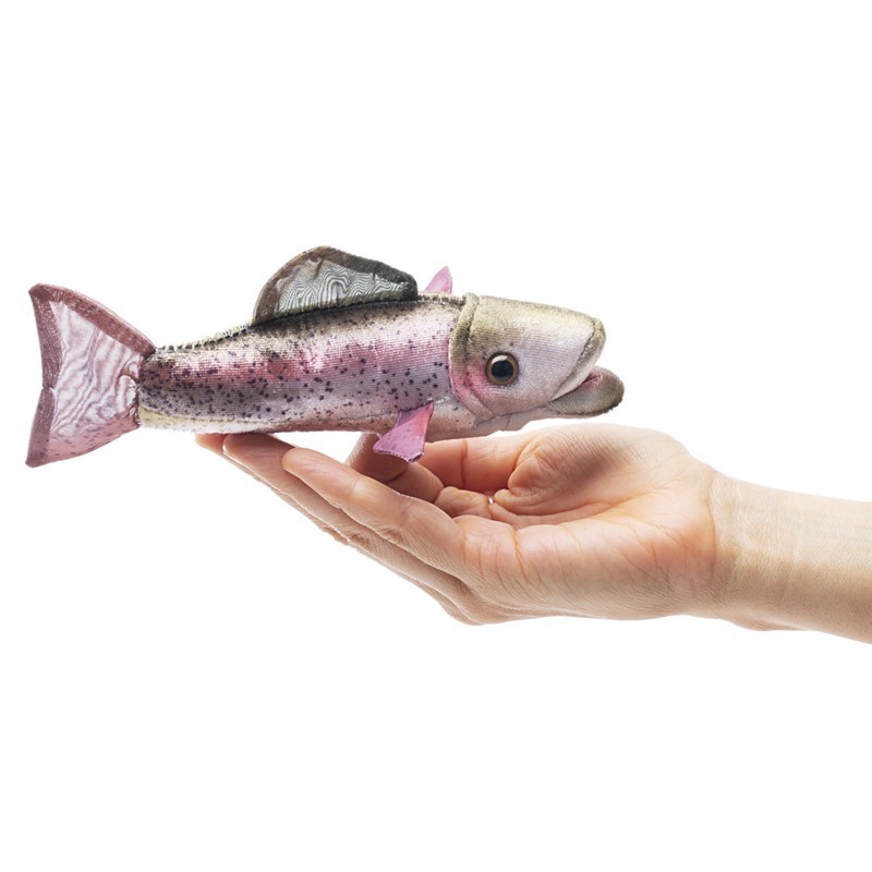 Mini Rainbow Trout Puppet Mini Rainbow Trout Puppet