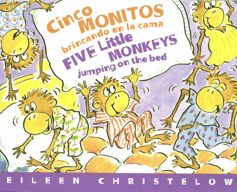 Cinco monitos brincando en la cama /Five Little Monkeys Jumping on the Bed (BBD) Cinco monitos brincando en la cama / Five Little Monkeys...(BBD)