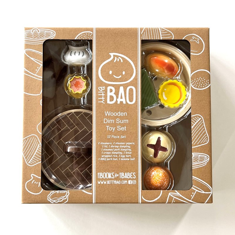 Bitty Bao Wooden Dim Sum Toy Set Bitty Bao Wooden Dim Sum Toy Set