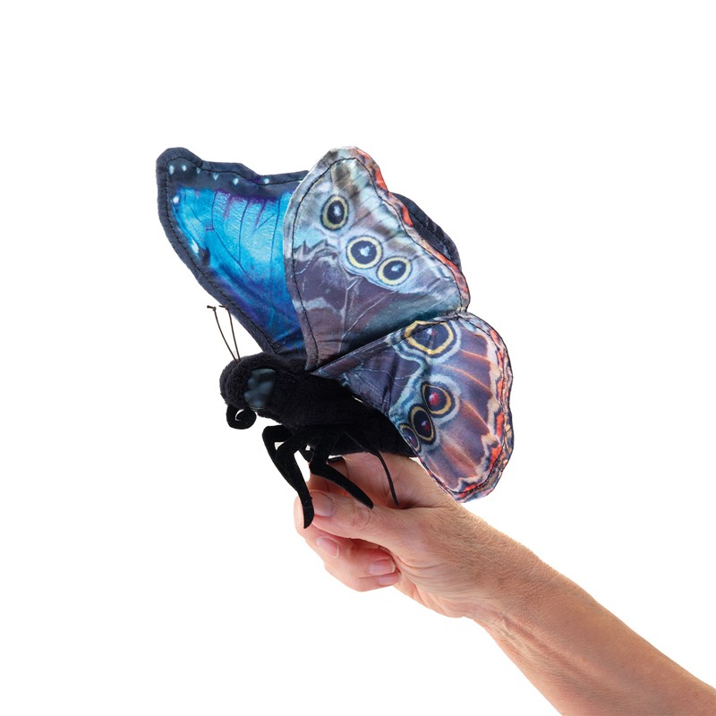 Blue Morpho Butterfly Puppet 3215                                    
