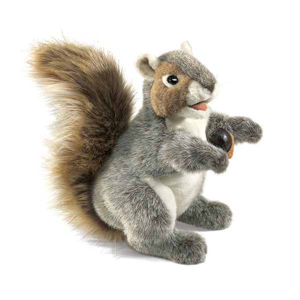 Gray Squirrel Puppet