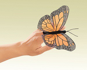 Mini Monarch Butterfly Puppet